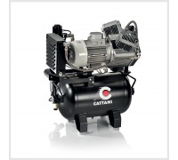 Компрессор стоматологический безмасляный Cattani для cad/cam систем. 165л/мин при 8 атм, ресивер 45л (без кожуха) Cattani (Италия)