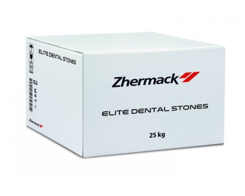 Гипс ELITE MODEL (25 кг) 3 класса для моделей Steel Blue Цвет - Голубая Сталь. Zhermack